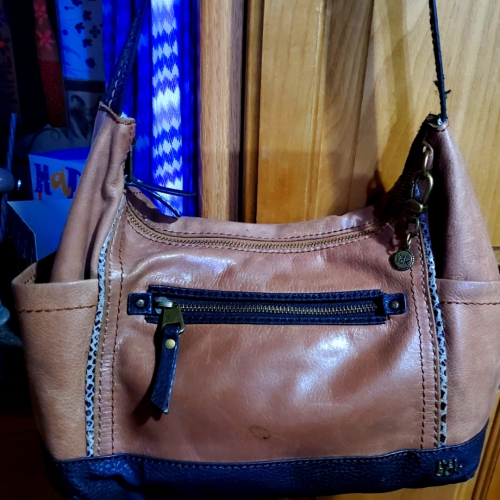 The Sack Vintage Kendra Hobo Leather Bag